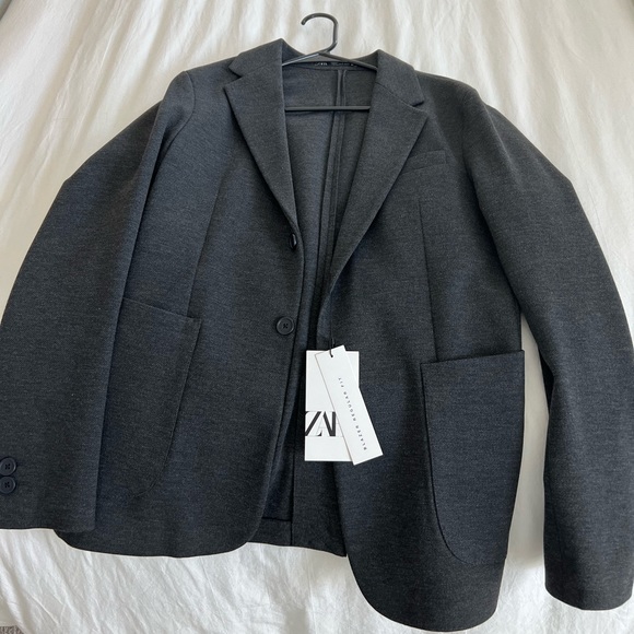 Zara Mens Regular Fit Blazer - Medium - NWT - Picture 2 of 4